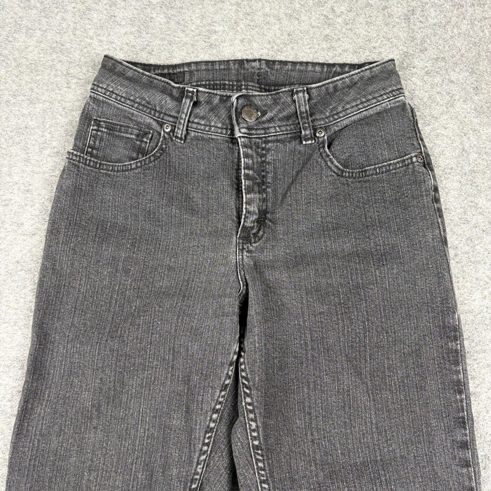 Riders by Lee Jeans Women 8P Black Straight Leg Denim Stretch IZS-‎ Adult Casual